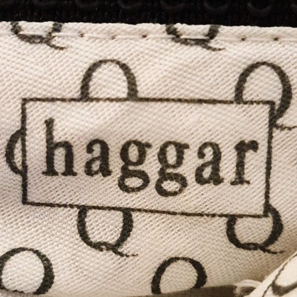 Haggar Dress Pants 38x32 Brown Pleated Classic Fit Slacks Men’s - Picture 3 of 4